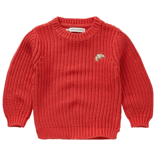 Sproet & Sprout Gebreide Trui Rood