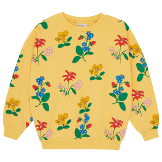 The Campamento sweater geel met bloemenprint voor kinderen kindertrui zomercollectie.