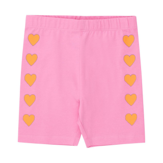 Tiny Cottons Korte Broek Roze Hartjesprint