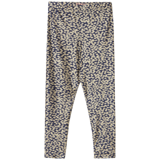 Tiny Cottons Legging Blauw/Beige Bloemen