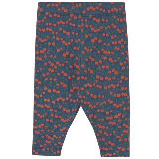 Tiny Cottons Legging Blauw/Rood/Groen Appels