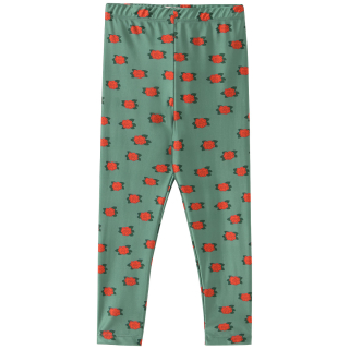 Tiny Cottons Legging Groen/Rood Rozen
