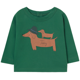 Tiny Cottons Longsleeve Two Dogs Groen