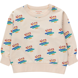 Tiny Cottons Sweater Creme Blauw Groen Tiny