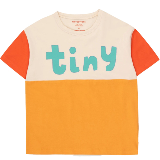Tiny Cottons T-shirt Creme/Rood/Oranje Tiny