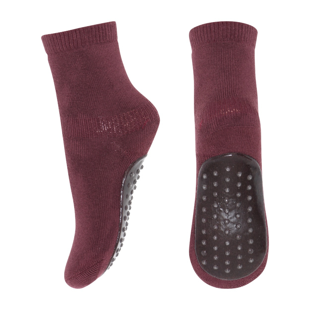 MP Denmark Anti-slip sokken 10-7953-36 Grape Skin Paars