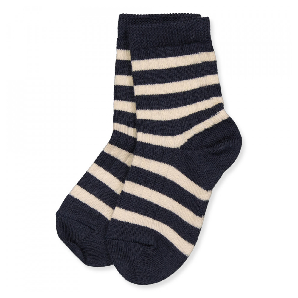 Mp denmark gestreepte rib sok Elis Navy sok 79200 - 807