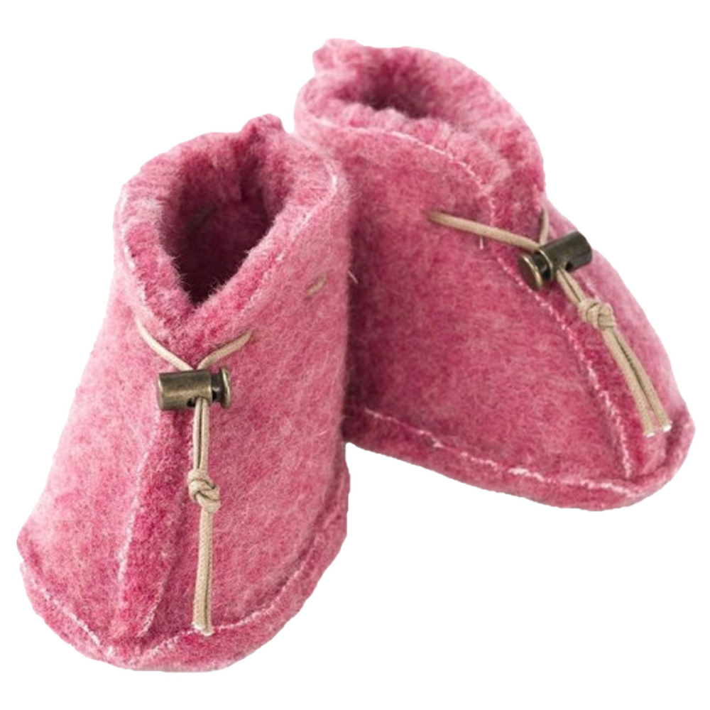 Alwero Babyslofjes Wol Roze
