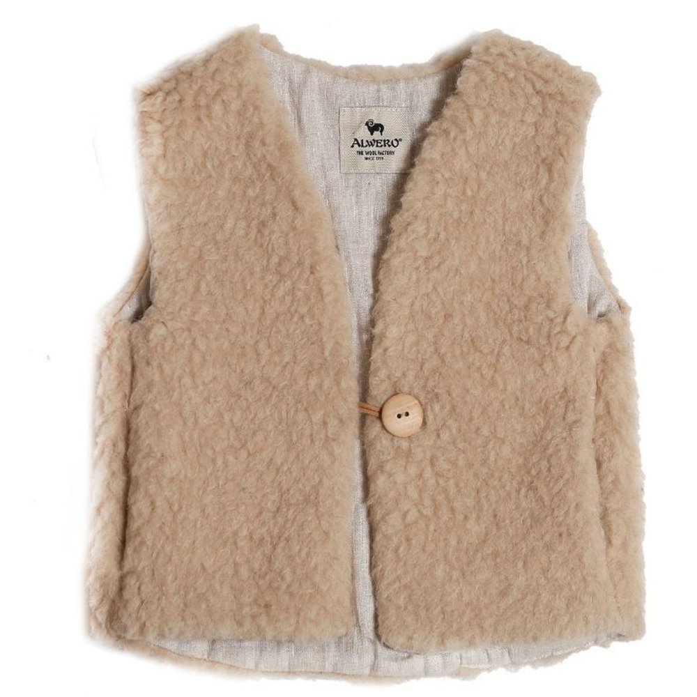 Alwero Bodywarmer Beige Tweezijdig
