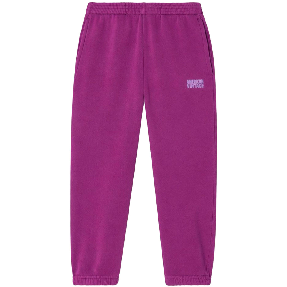 American Vintage Izubird joggingbroek Jus de Raisin Vintage voor meisjes met elastische tailleband en boorden