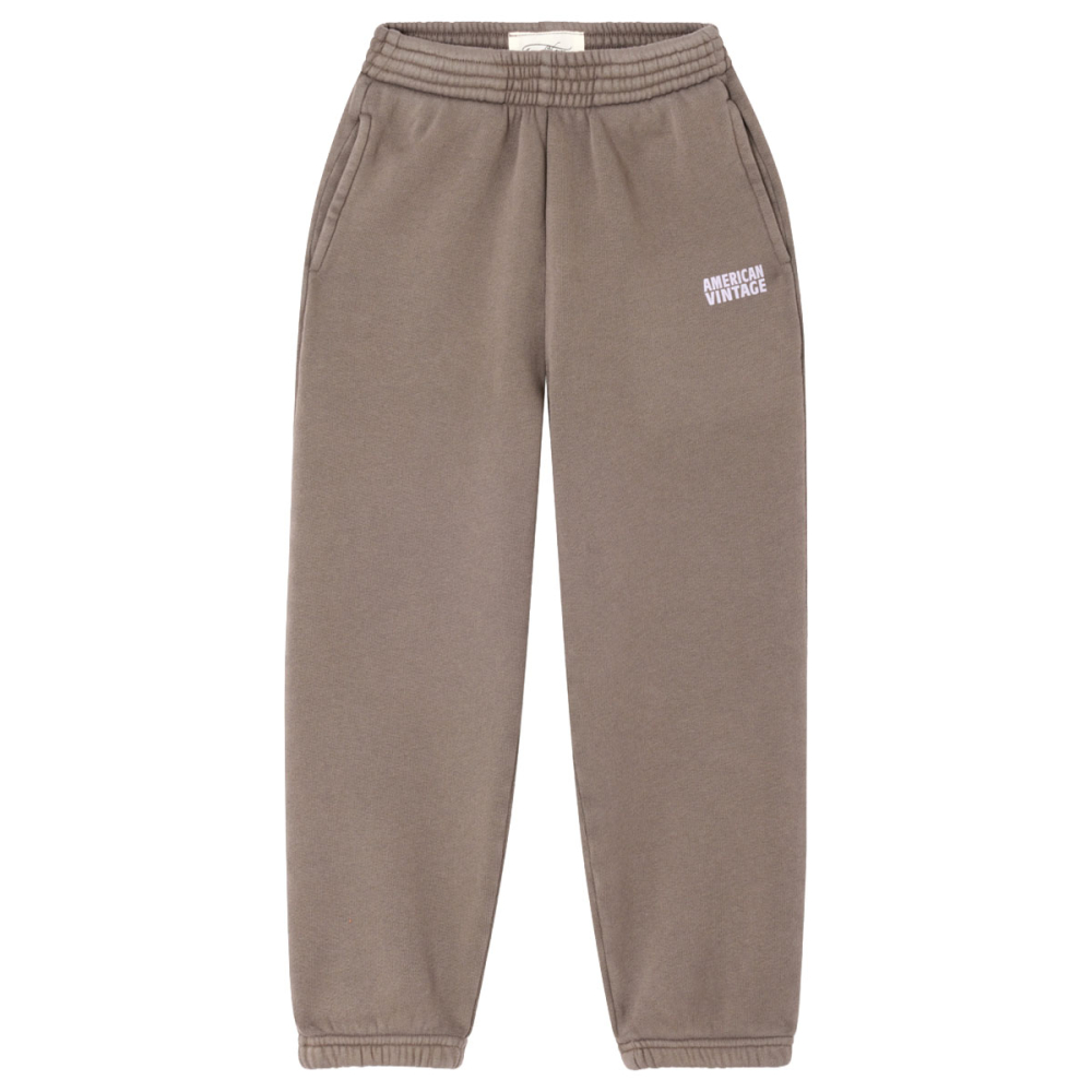 American Vintage joggingbroek bruin Cendre Vintage unisex