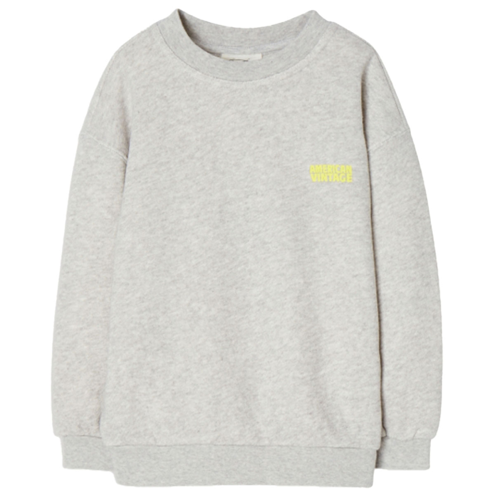 American Vintage Sweater Grijs Polaire
