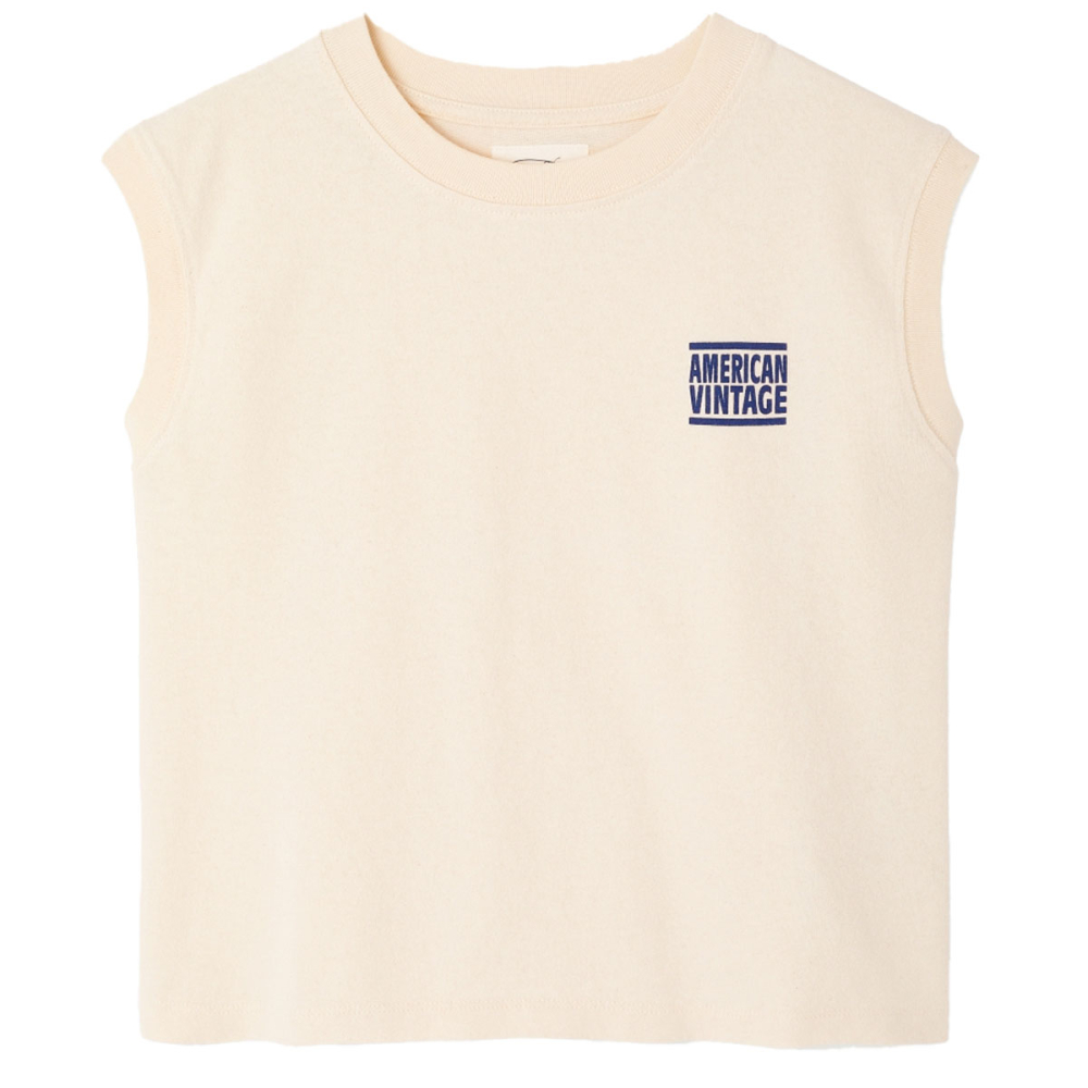 American Vintage Top Creme Ecru