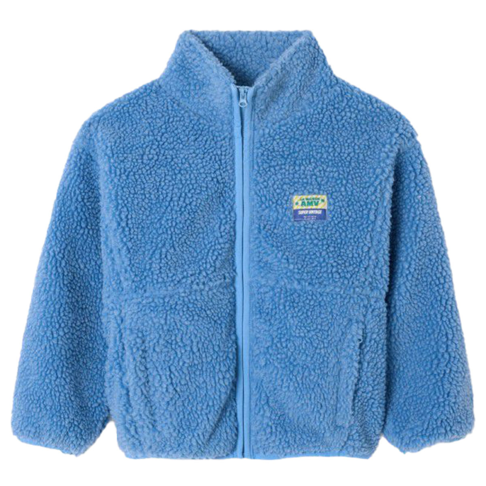 American Vintage Jas Blauw Teddy Celeste