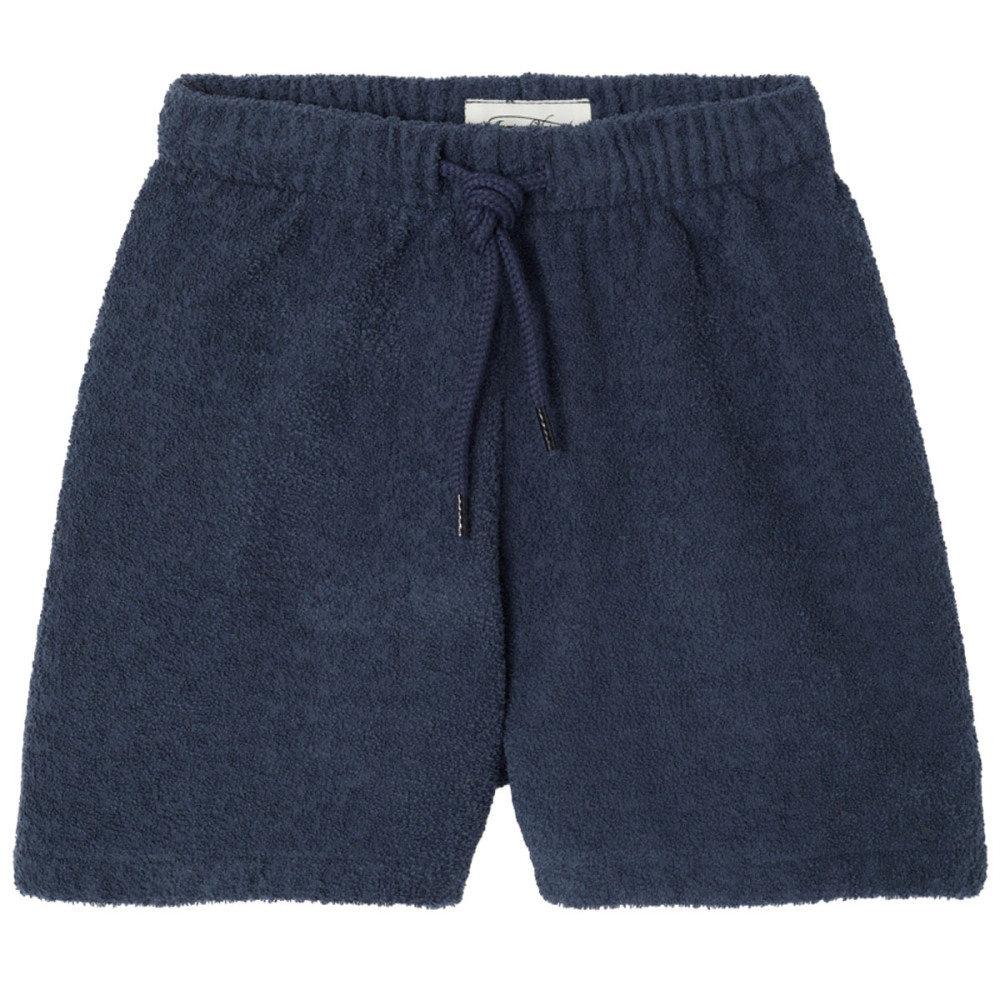 American Vintage korte broek blauw badstof Obscurité unisex