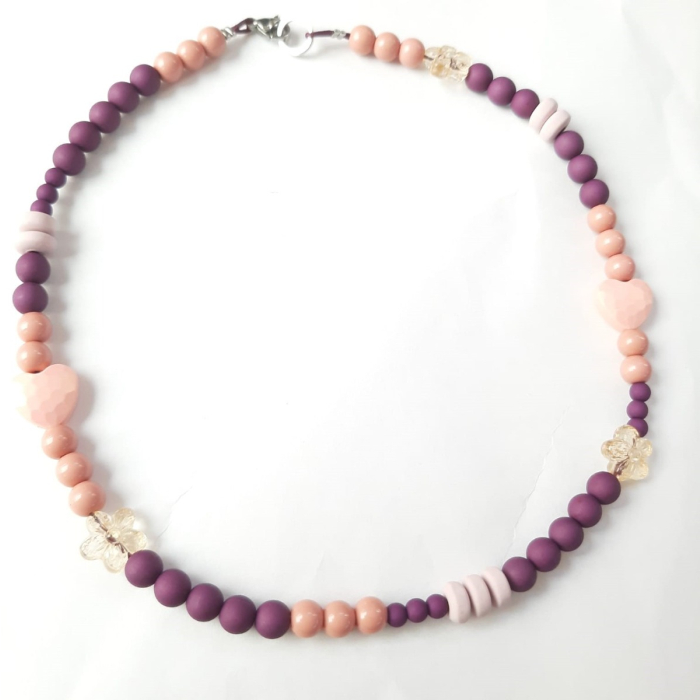 Marlo Kinderketting Purple Fun