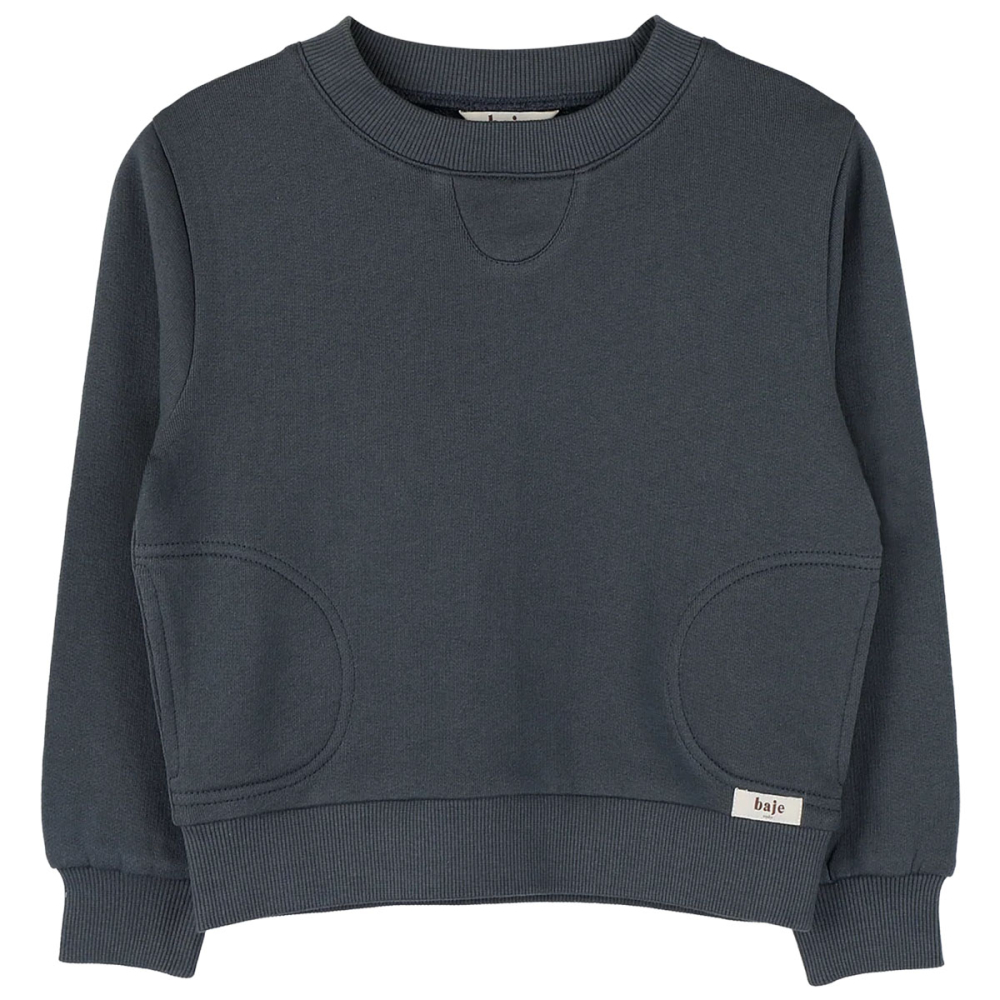 Baje Studio Sweater Blauw Etoy Blue Vintage