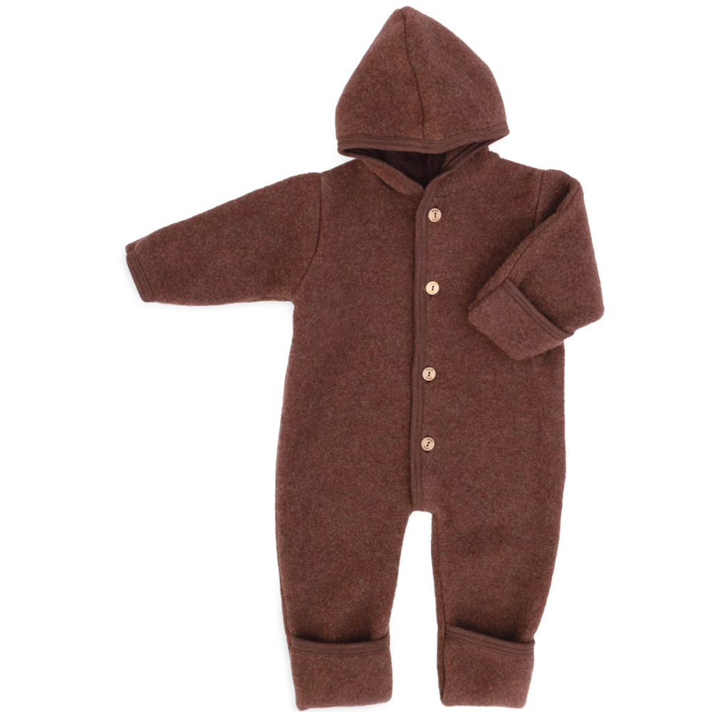 Engel Natur Overall Wol Fleece Cinnamon Melange