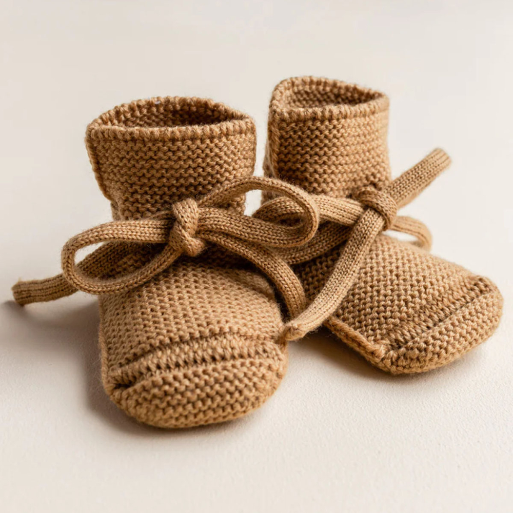 HVID Slofjes Booties Ochre