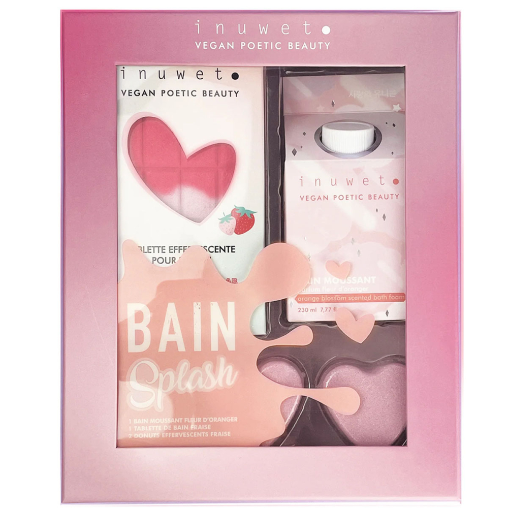 Inuwet Cadeauset Bain Splash Strawberry