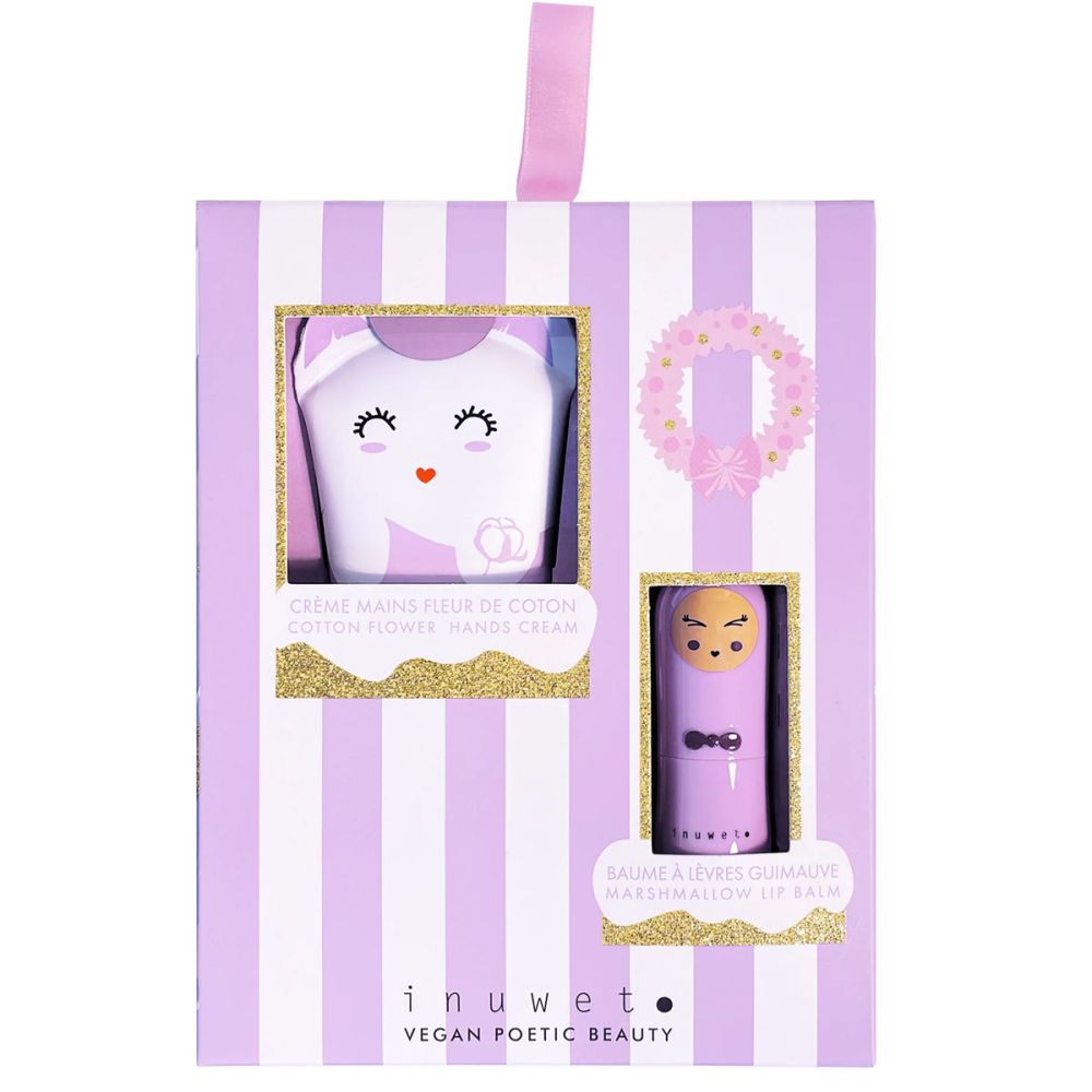 Inuwet Duo Box Handcreme & Lipbalm Marshmallow