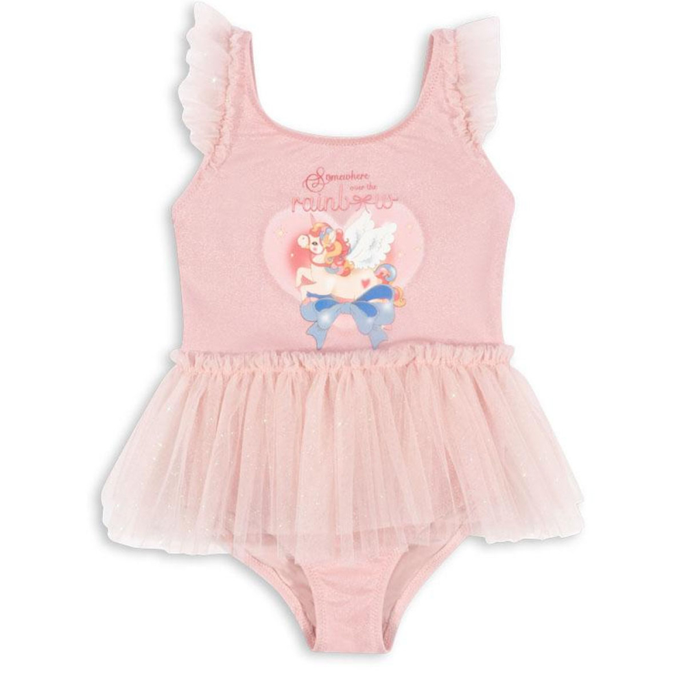 Konges Slojd Badpak Roze Unicorn Tule Glitters