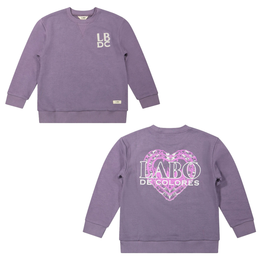 Labo De Colore Sweater Paars