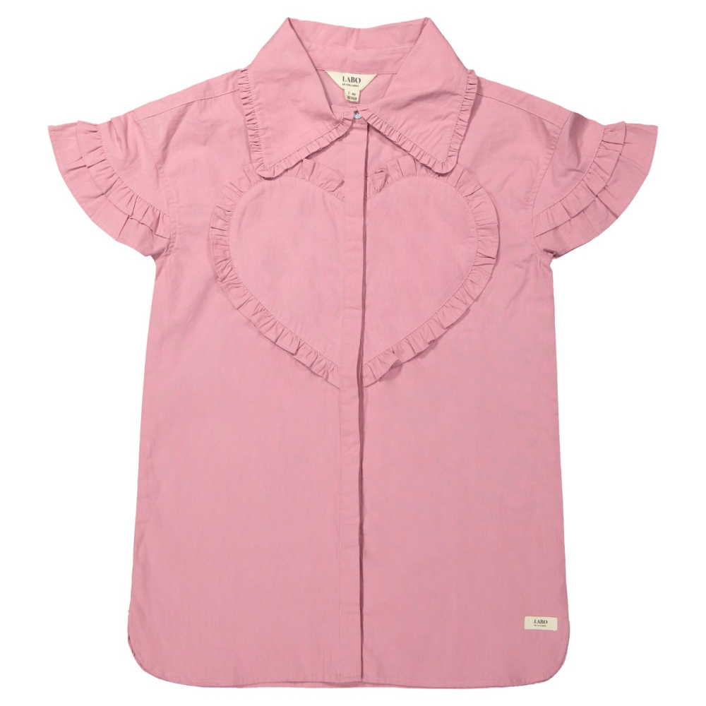 Labo De Colores Jurk Roze Hart Lucia