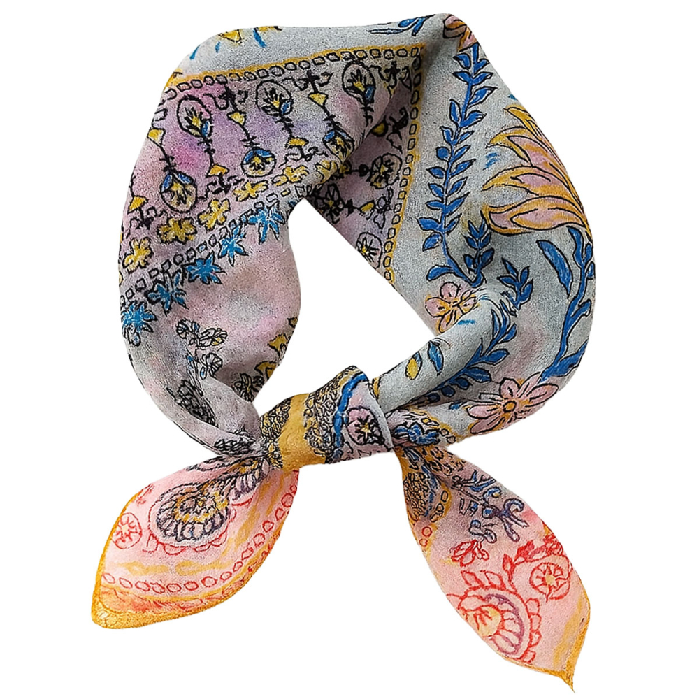 Maja Kids sjaal River vintage paisley meisjes