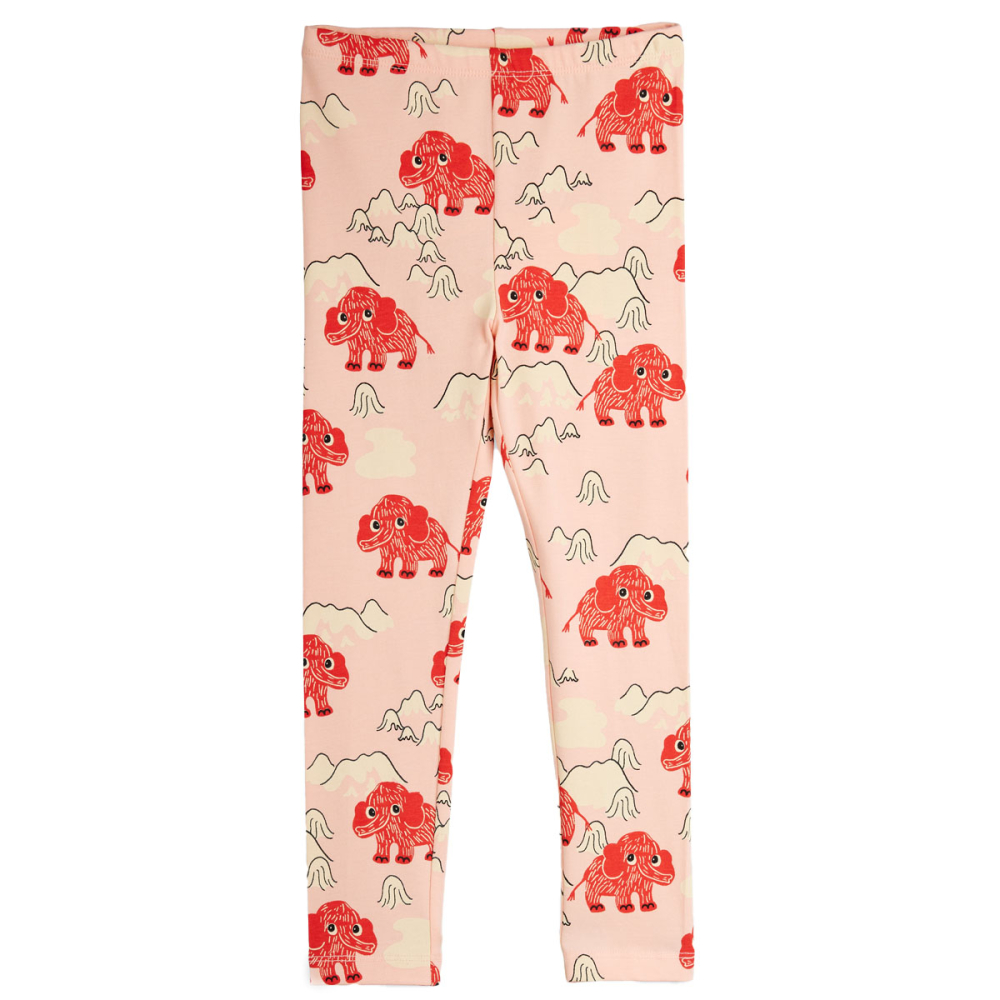 Mini Rodini Legging Roze Mammoet