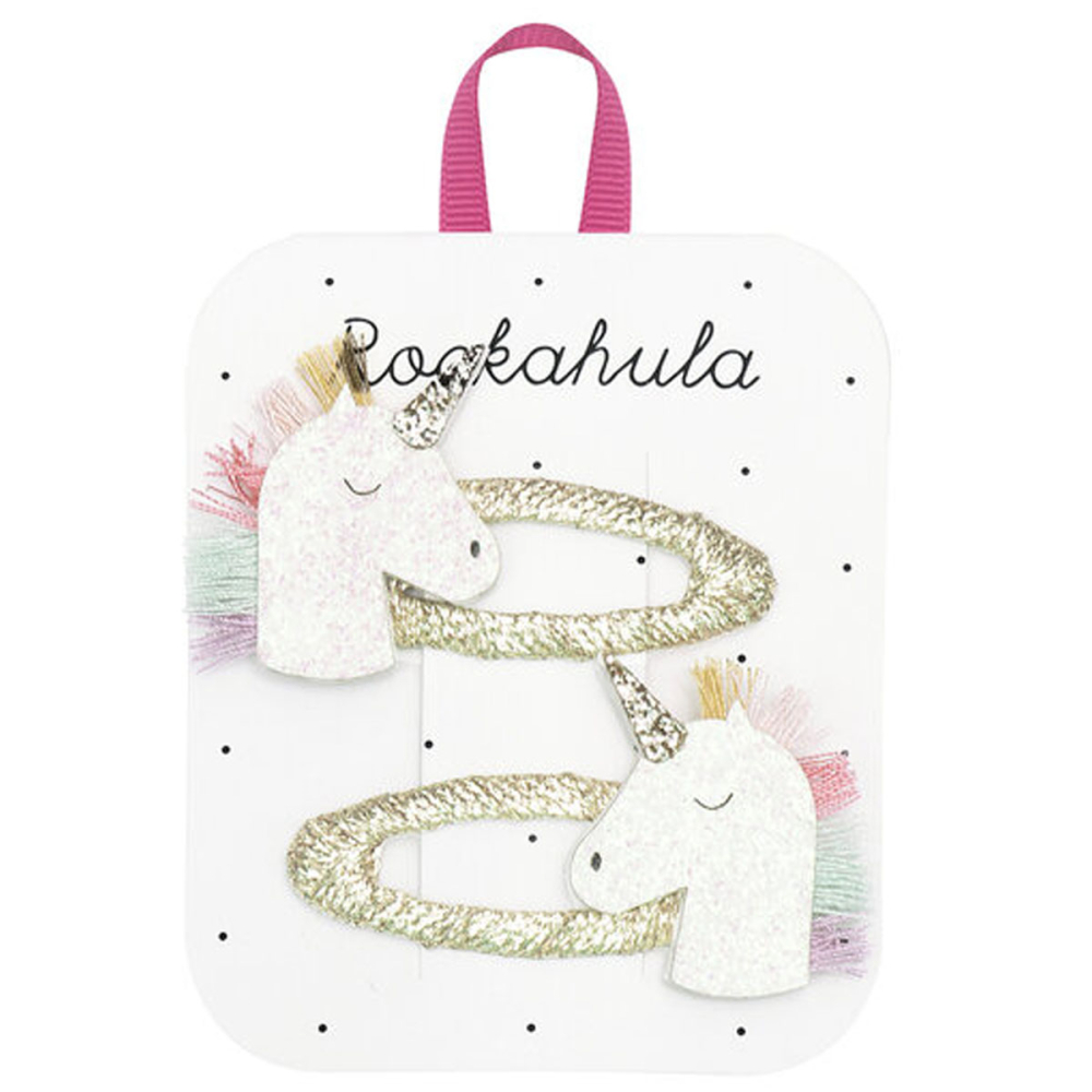 Rockahula Haarclip Eenhoorn Regenboog 2 Stuks
