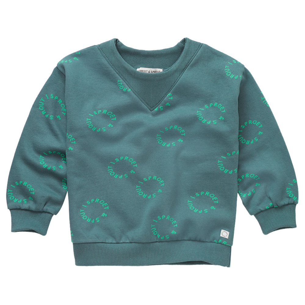 Sproet & Sprout Sweater Groen Sproet & Sprout