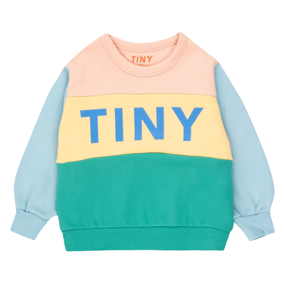Tiny Cottons Sweater Roze/Blauw/Groen
