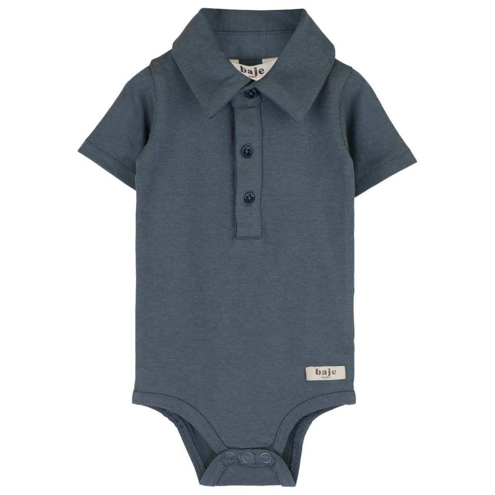 Baje Studio Romper Blauw Meco Blue Ocean
