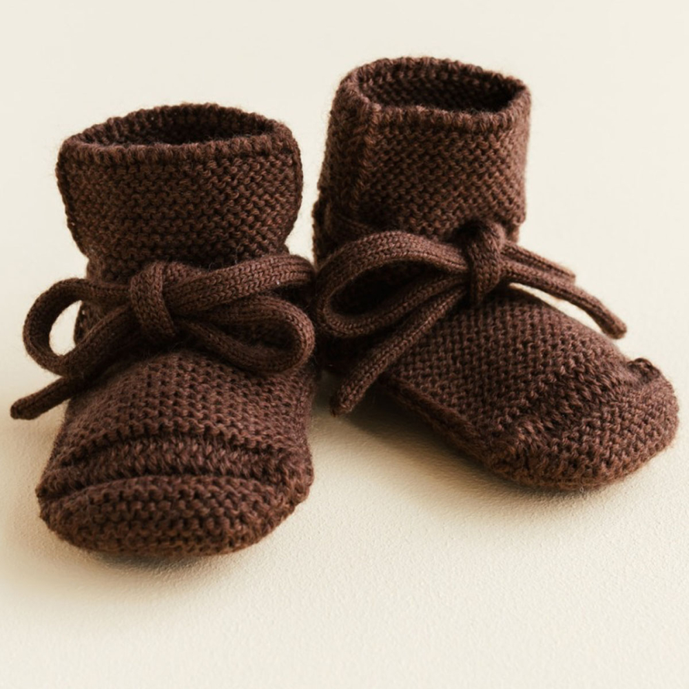 HVID Slofjes Booties Dark Brown