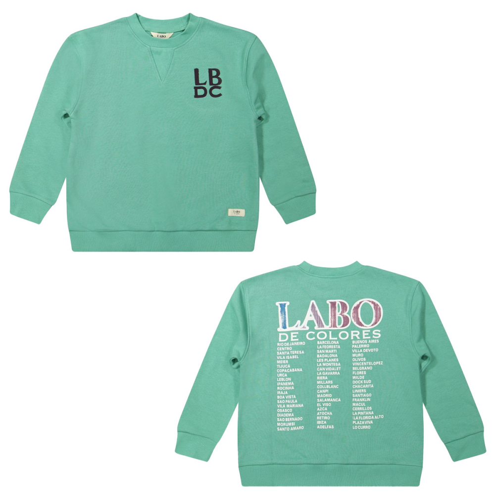 Labo De Colore Sweater Groen