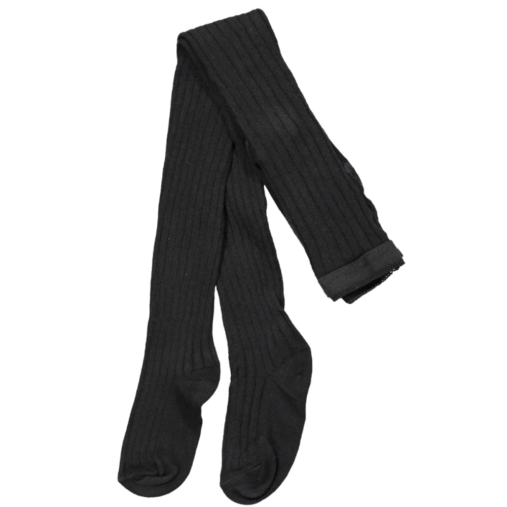 MP Denmark Rib Maillot Zwart Black met fijne klassieke ribstructuur.