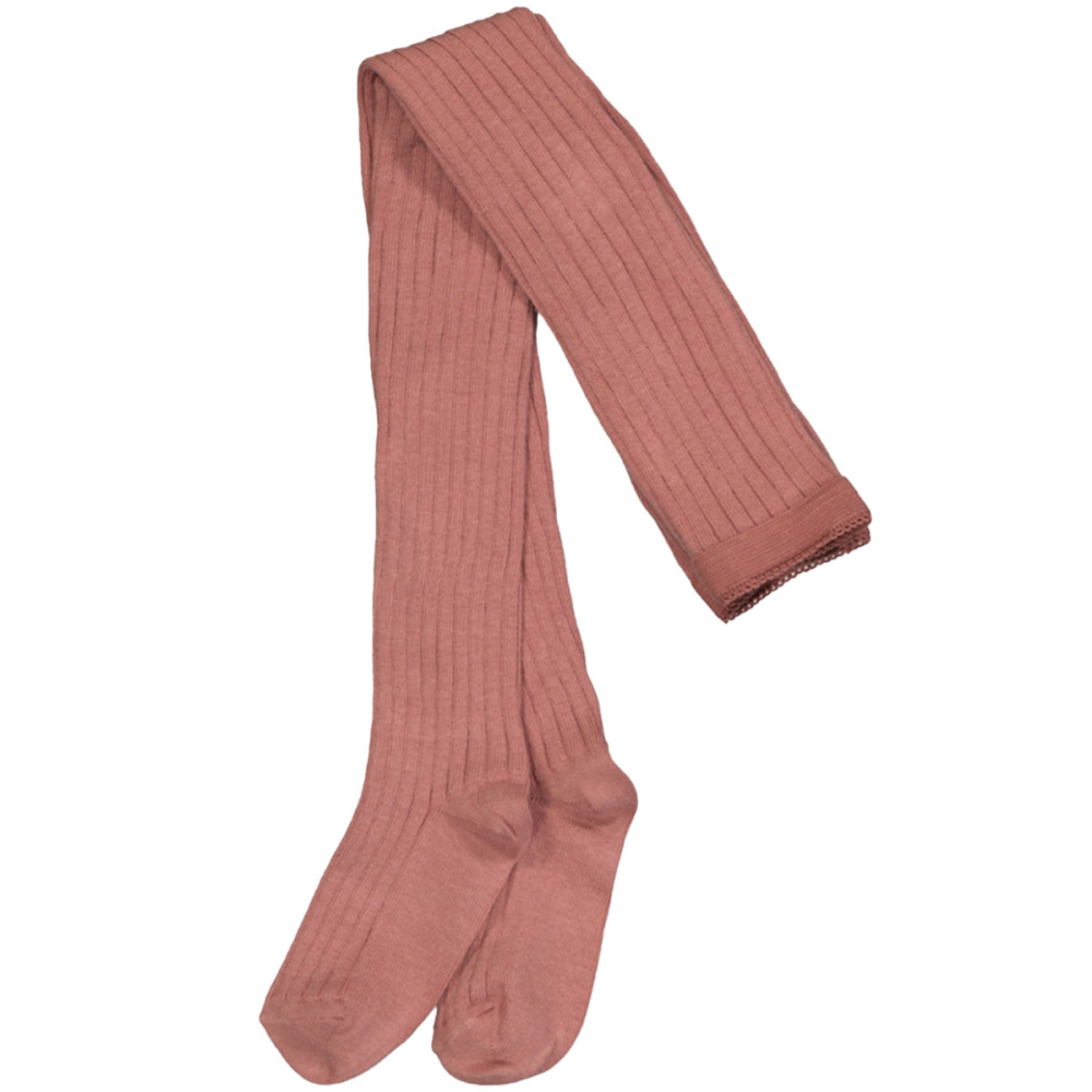 MP Denmark Rib Maillot Roze Ash Rose met fijne klassieke ribstructuur
