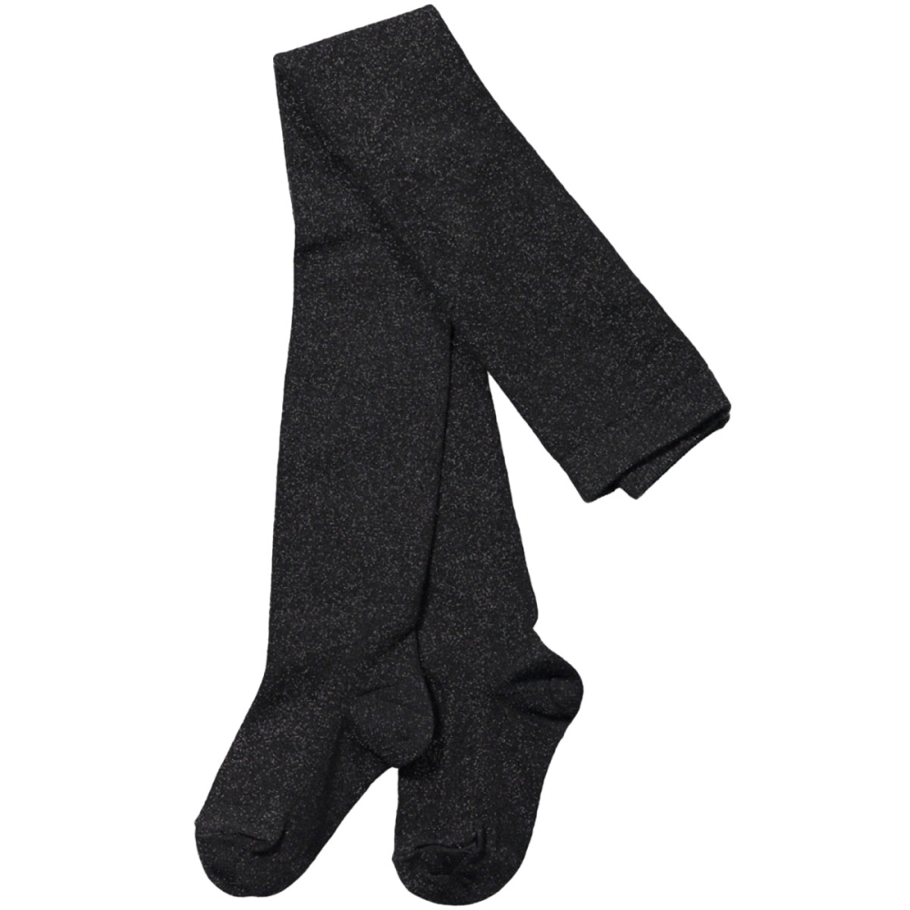 MP Denmark Glitter Maillot Zwart Black met subtiele glitter aan de buitenkant.