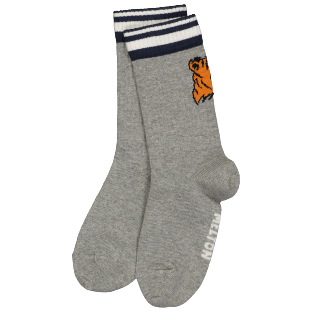 MP Denmark Melton Sok Grijs Tijger 22264-4052 Light Grey Melange
