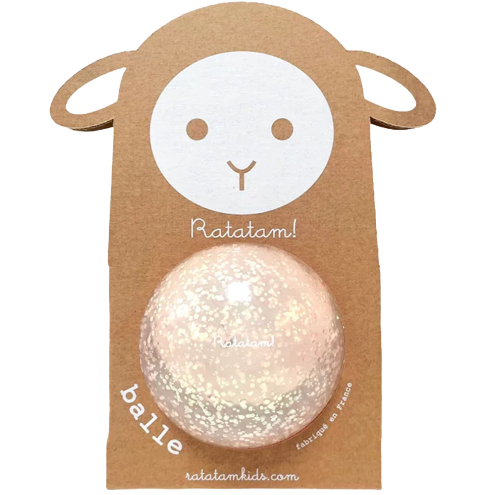 Ratatam Bal Bubbel Roze 10 Cm
