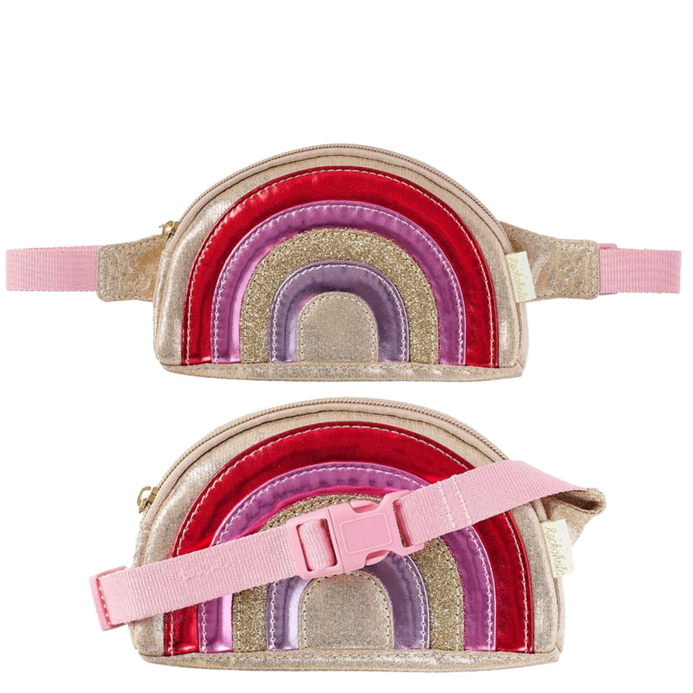 Rockahula Heuptas Goud/Paars/Roze Disco Regenboog Glitter