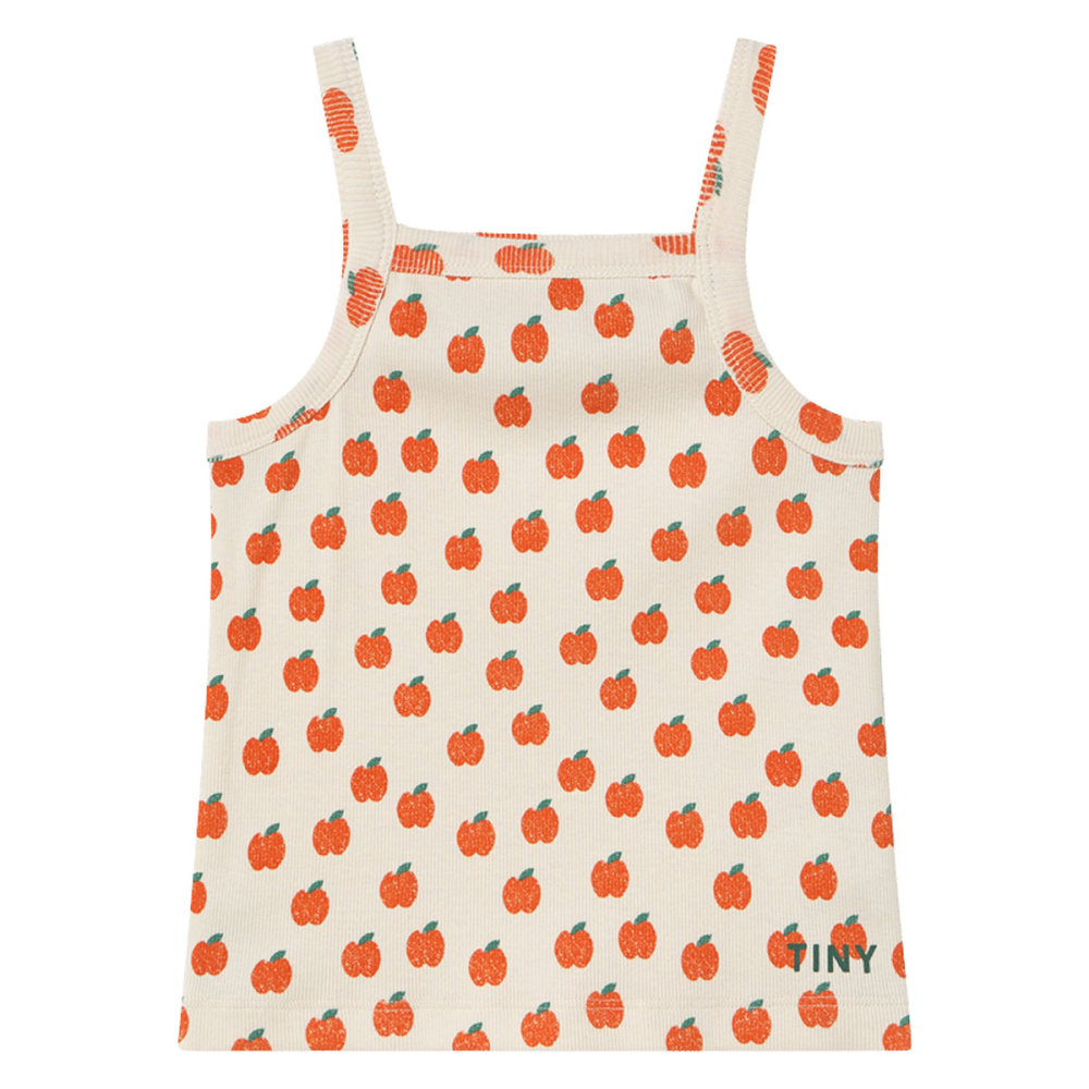 Tiny Cottons Top Creme/Rood Appels