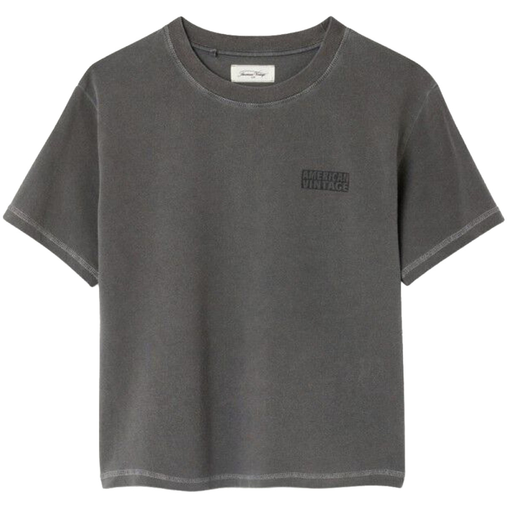 American Vintage kinder t-shirt carbone vintage