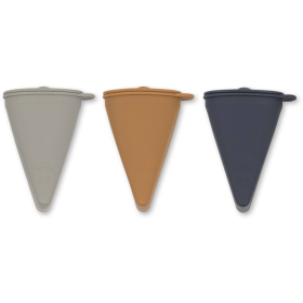 Konges Slojd Ijsvormpjes 3-pack blauw