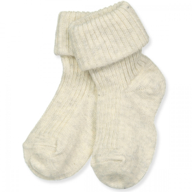 MP Denmark Baby Rib Sok 533-4109 Ecru