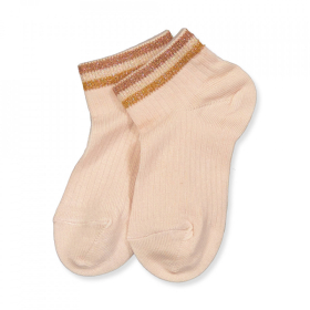 MP Denmark Enkelsok Glitter Roze 10-77280-853