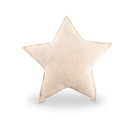 Alwero Kussen Ster Beige Felted