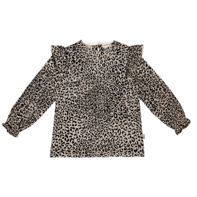 House of Jamie Longsleeve Zwart Panterprint