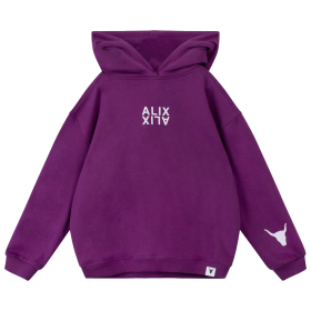 Alix Mini Hoodie Paars Alix Bull